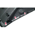 Carenagem Frontal Lateral Esq Nmax 160 25/25 Detalhes 62826 Preto Fosco