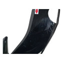 Carenagem Bananinha Dir Honda Cg 160 Fan 22/24 Detalhe 63069 Preto