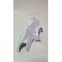 Carenagem Guidão Yamaha Fluo 125 24/26 Detalhes 62994 Branco