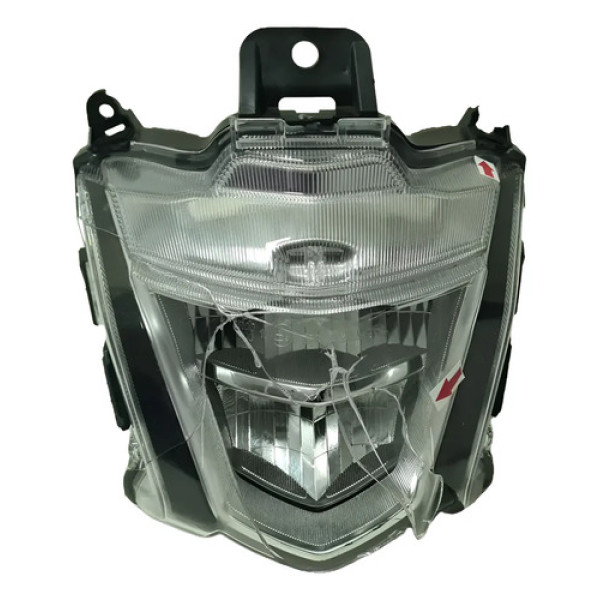 Farol Bloco Optico Yamaha Factor 150 2025 Quebrado 64549 Ambos Lados