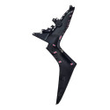 Carenagem Pisca Dir Yamaha Xmax 250 21/24 Quebrada 54575 Preto Fosco