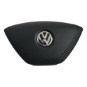 Tampa Capa Airbag Volante Volkswagen Meteor 2020-2021 Preto