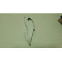 Carenagem Bananinha Farol Dir Cg 160 Fan 22/24 Avaria 64122 Branco