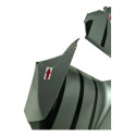 Carenagem Lateral Dir Honda Cbr600rr 01 06 P/recuperar 64181 Prata/preto