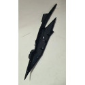 Carenagem Rabeta L/e Yamaha Fluo 125 Hybrid 2026 Orig 63850 Preto