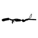 Estribo Honda Cg 160 16/24 Orig Torto 59390 Preto