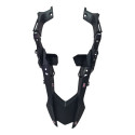 Carenagem Bico Frontal Honda Xre 19/22 Orig Detalhe 54205 Preto