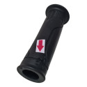 Manopla Esquerda Honda Cg 160 Cargo 16/24 Orig Detalhe 56539 Preto