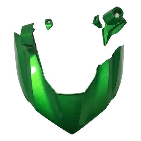 Carenagem Frontal Quebrada Kawasaki Z 500 25-26 Orig 63694 Verde