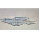 Carenagem Esq Rabeta Honda Elite 125 25/26 Orig C/det 61343 Branco