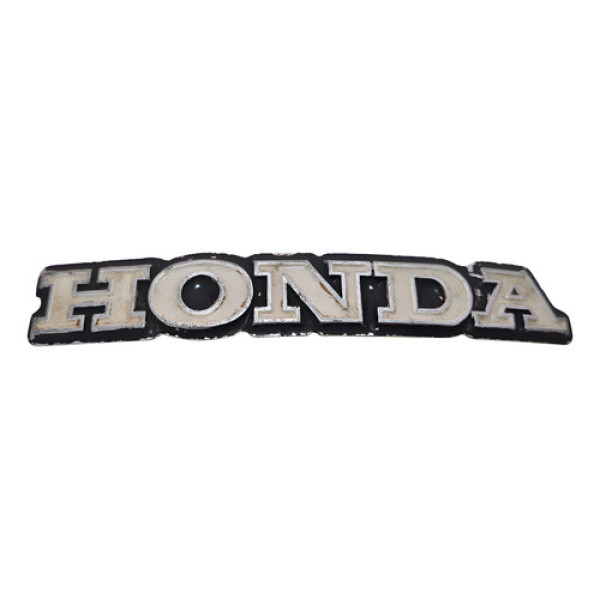 Emblema Tanque Dir Honda Cg 125 1979 Original Detalhes 49640 Branco