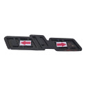 Emblema Honda Cb 400 Paralelo Detalhes 49637 Preto