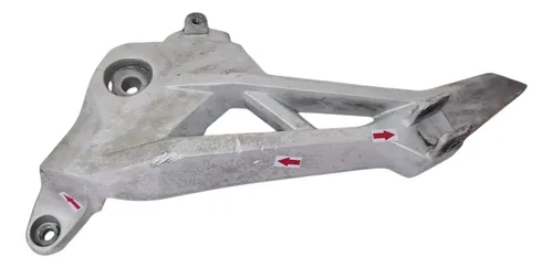 Bacalhau Traseiro Esq Honda Cg 160 16/24 Detalhes 59383 Prateado