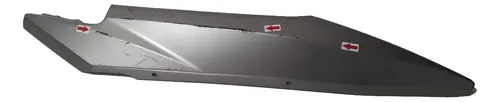 Carenagem Inferior Assoalho Elite 125 25/26 L/d Ralada 61647 Prateado
