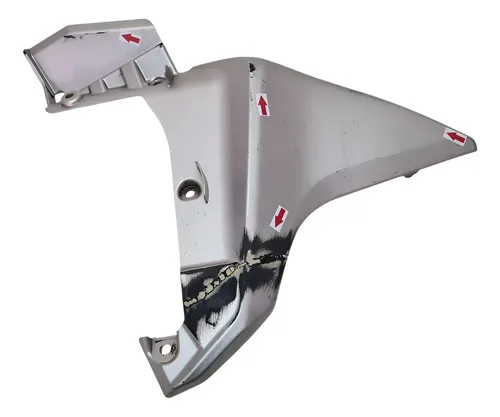 Carenagem Tanque Esq Honda Xre 2014 Original Detalhes 57460 Prateado