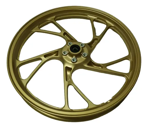 Roda Dianteira Liga Leve Honda Titan 160/150  Maxx Premium Dourado
