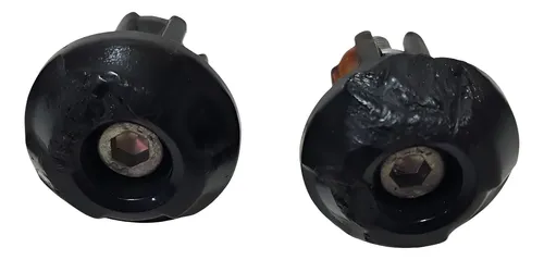 Par Peso Guidao Yamaha Fz15 23/25 Original Avaria 54642 Preto