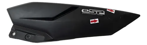Carenagem Inferior Rabeta Elite 125 25/25 L/e Ralada 57248 Preto