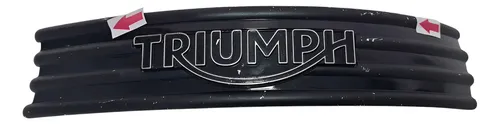 Emblema Tanque Dir Triumph Bonneville T120 Detalhes 55638 Preto
