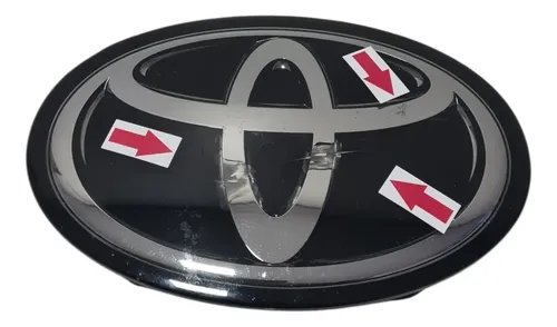 Emblema Grade Dianteiro Hilux Sw4 21 A 25 Orig C/det 62254 Preto