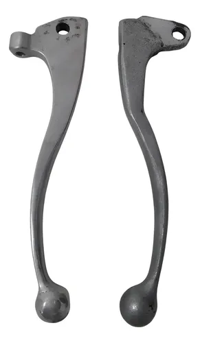 Par Manete Yamaha Dt 200 Paralelo 56695 Prateado