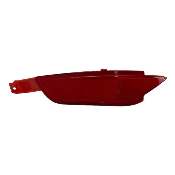 Refletor Olho Gato Esquerdo New Fiesta 2013 2017 Vermelho