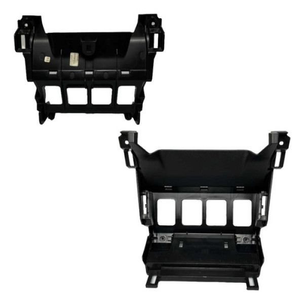 Moldura Acabamento Painel Usb Auxiliar Honda Hr-v Exl 2018  Preto