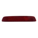 Refletor Olho Gato Parachoque Traseiro Esquerdo Tracker 2014 Vermelho