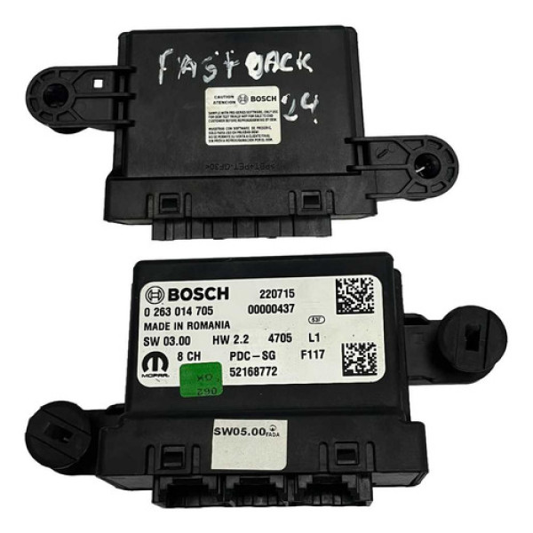 Módulo Sensor Estacionamento Fastback 2023 2024 | 0263014705 Preto