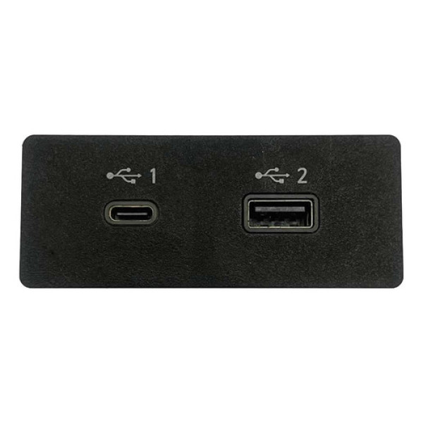 Tomada Usb Usb-c Nissan Versa 2023 2024 | 284h39he2a Preto