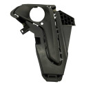 Moldura Farol Milha Chevrolet Onix 2020 2024 Preto Esquerdo