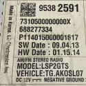 Central Multimídia Chevrolet Tracker 2014 2016   688277334 Preto