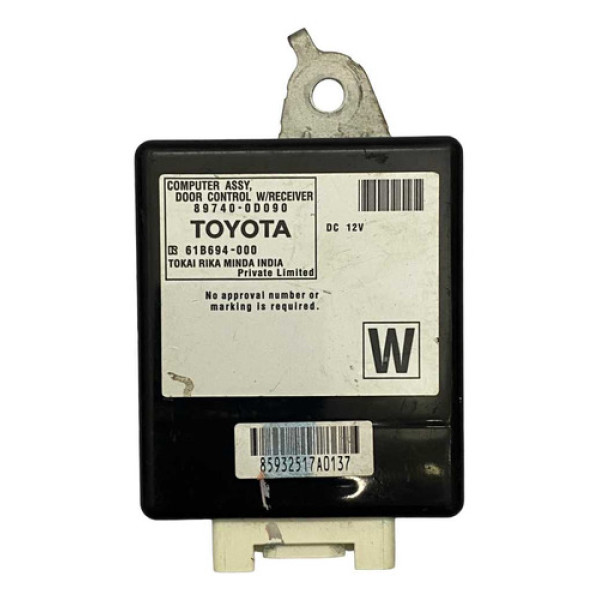 Módulo Conforto Toyota Etios 2014 | 897400d090