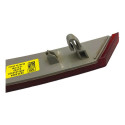Refletor Olho Gato Parachoque Traseiro Esquerdo Tracker 2022 Vermelho