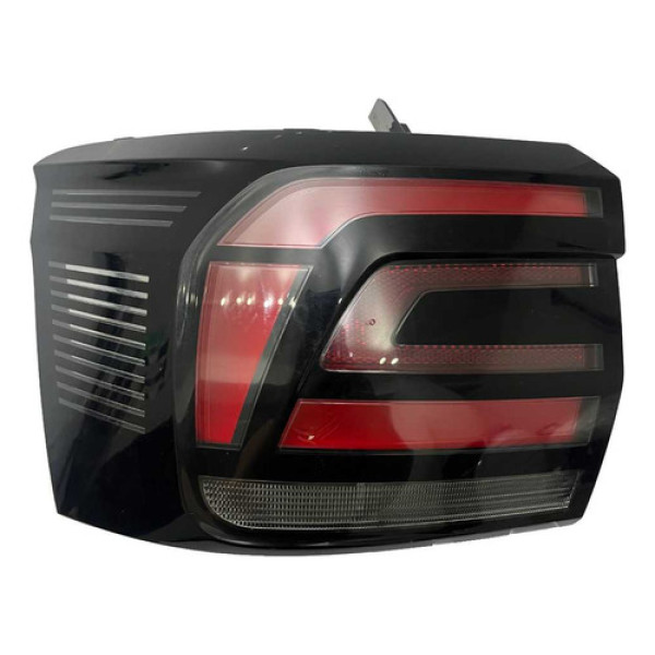 Lanterna Traseira Esquerda C Led Volkswagen T-cross 2020 Esquerdo/motorista Vermelho
