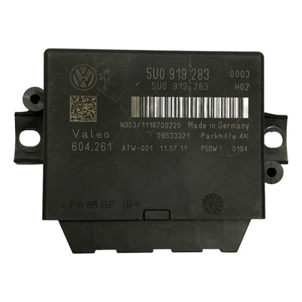 Sensor Estacionamento Vw Gol Saveiro Voyage 10 13 5u0919283 Preto
