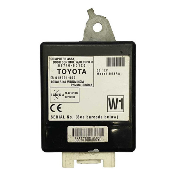 Módulo Central Toyota Etios 2012 2017 | 897400d120