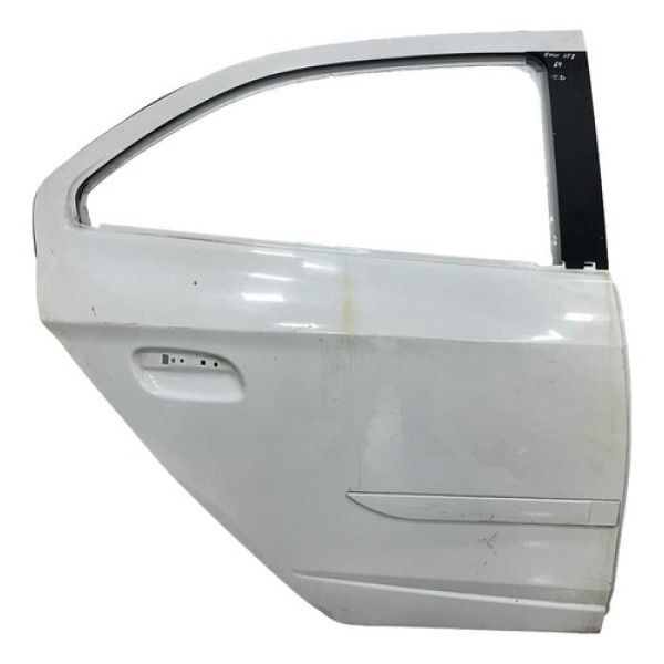 Porta Traseira Direita Chevrolet Onix Prisma 2013 2014 2019 Traseira Direita Branco