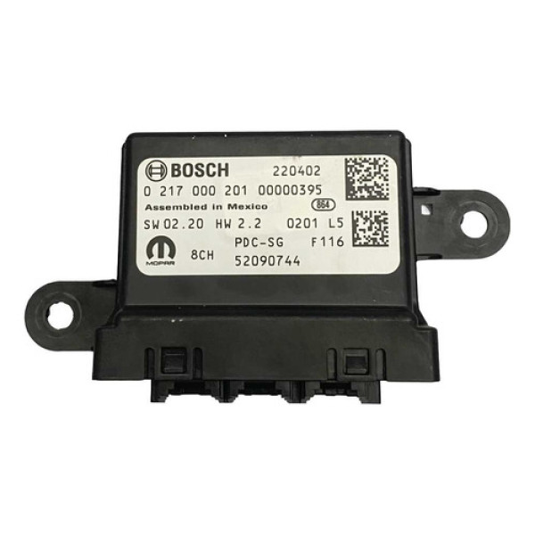 Módulo Estacionamento Fiat Toro  2022 Diesel   52090744 Preto