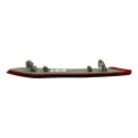 Refletor Olho Gato Parachoque Traseiro Direito Tracker 2021 Vermelho