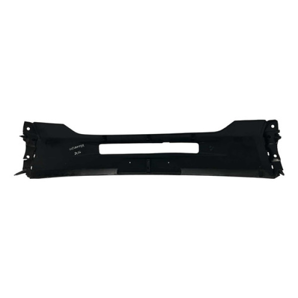 Aplique Parachoque Placa Outlander 2015 2016 Detalhe Preto Brilhante
