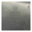 Moldura Farol Milha Direito Onix 2017 2018 2019 | 52092366 Preto Direito