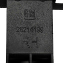 Guia Canaleta Vidro Traseiro Direito Chevrolet Onix 2024 Preto