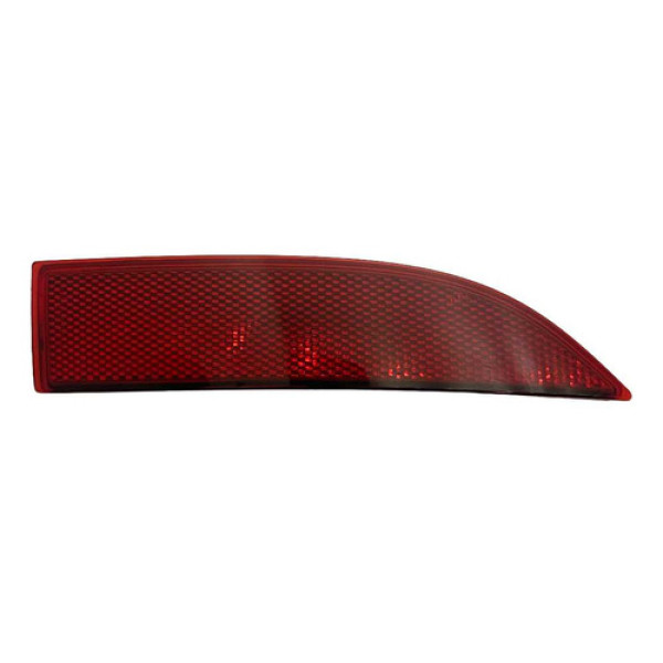Refletor Olho Gato Parachoque Direito Renault Logan 2014 Vermelho