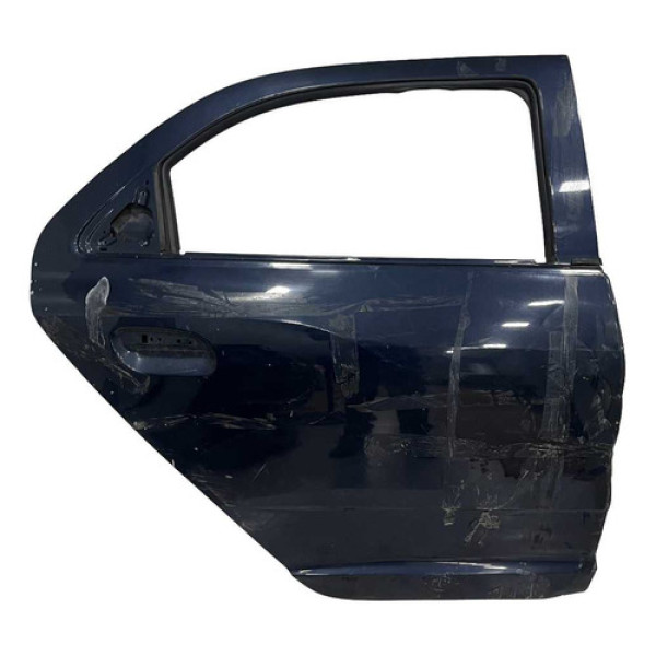 Porta Traseira Direita Chevrolet Cobalt 2011 2019   Detalhe Traseira Direita Azul