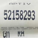 Chicote Porta Traseira Direita Chevrolet Spin 2020 2021