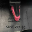 Acabamento Apoio Braço Tecido Carona Yaris 18/21 742200d420 Preto