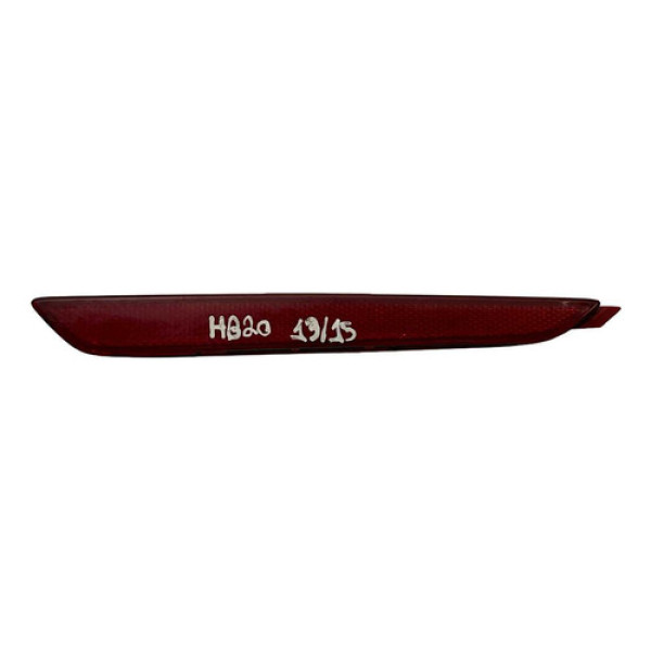 Refletor Olho Gato Direito Hyundai Hb20 2013 2015 924061s000 Vermelho