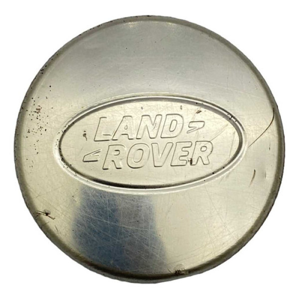 Emblema Calota Tampa Centro Roda Land Rover Evoque 2012 2013 Cinza