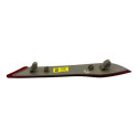 Refletor Olho Gato Parachoque Traseiro Esquerdo Tracker 2022 Vermelho